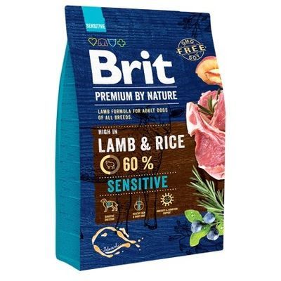 brit premium by nature lamb rice